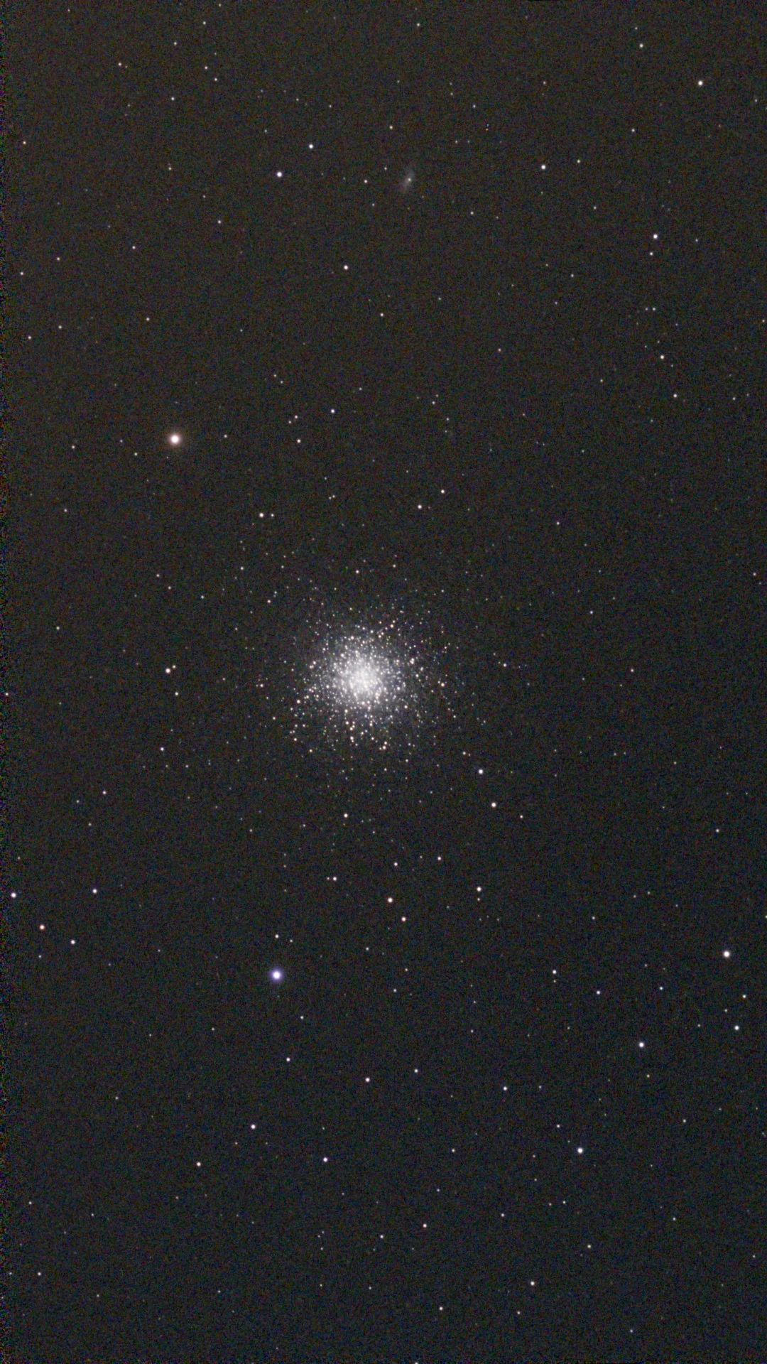 M13, Hercules Cluster, observed 24 August 2026, 22:28