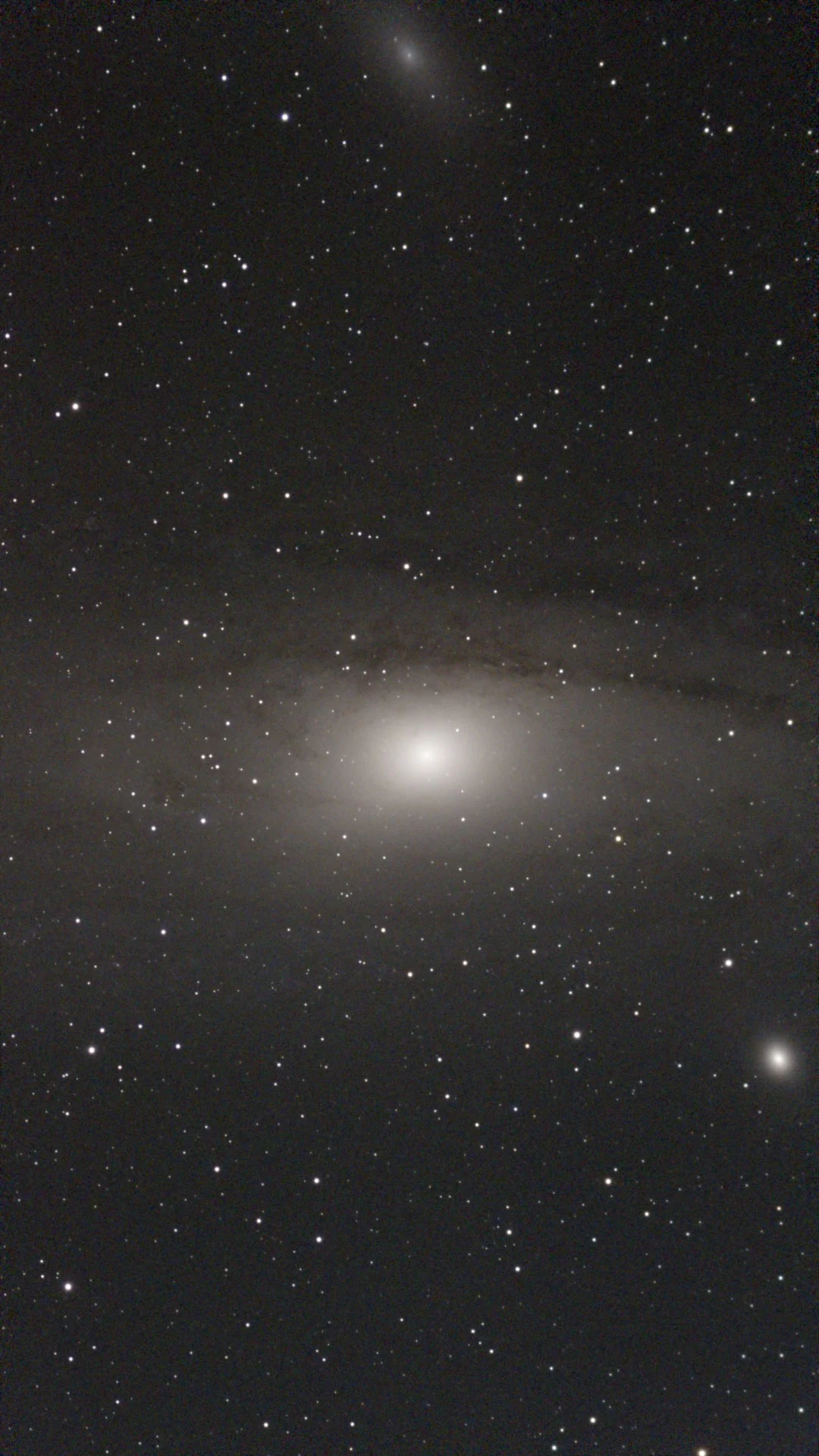 M31, Andromeda Galaxy, observed 26 August 2026, 01:24