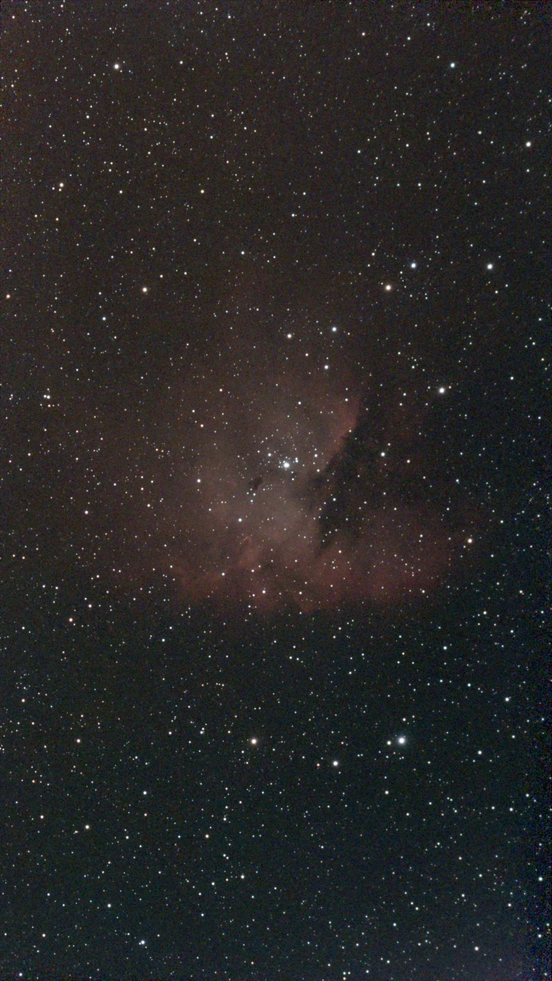 NGC 281, Pacman Nebula, observed 25 August 2026, 23:51
