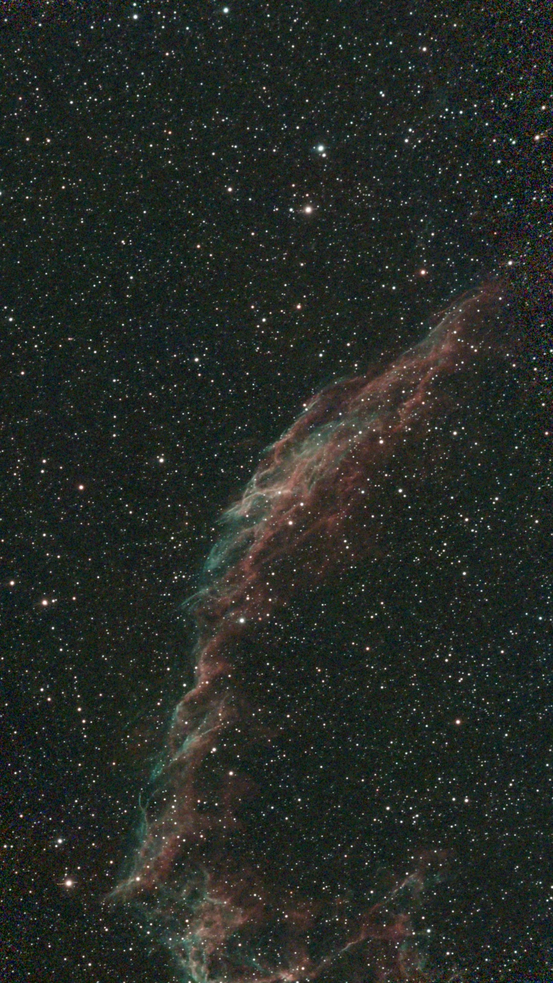 NGC 6992, Eastern Veil Nebula, observed 9 August 2026, 02:10