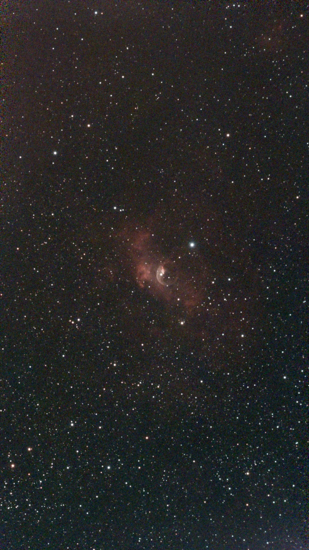 NGC 7635, Bubble Nebula, observed 25 August 2026, 22:51