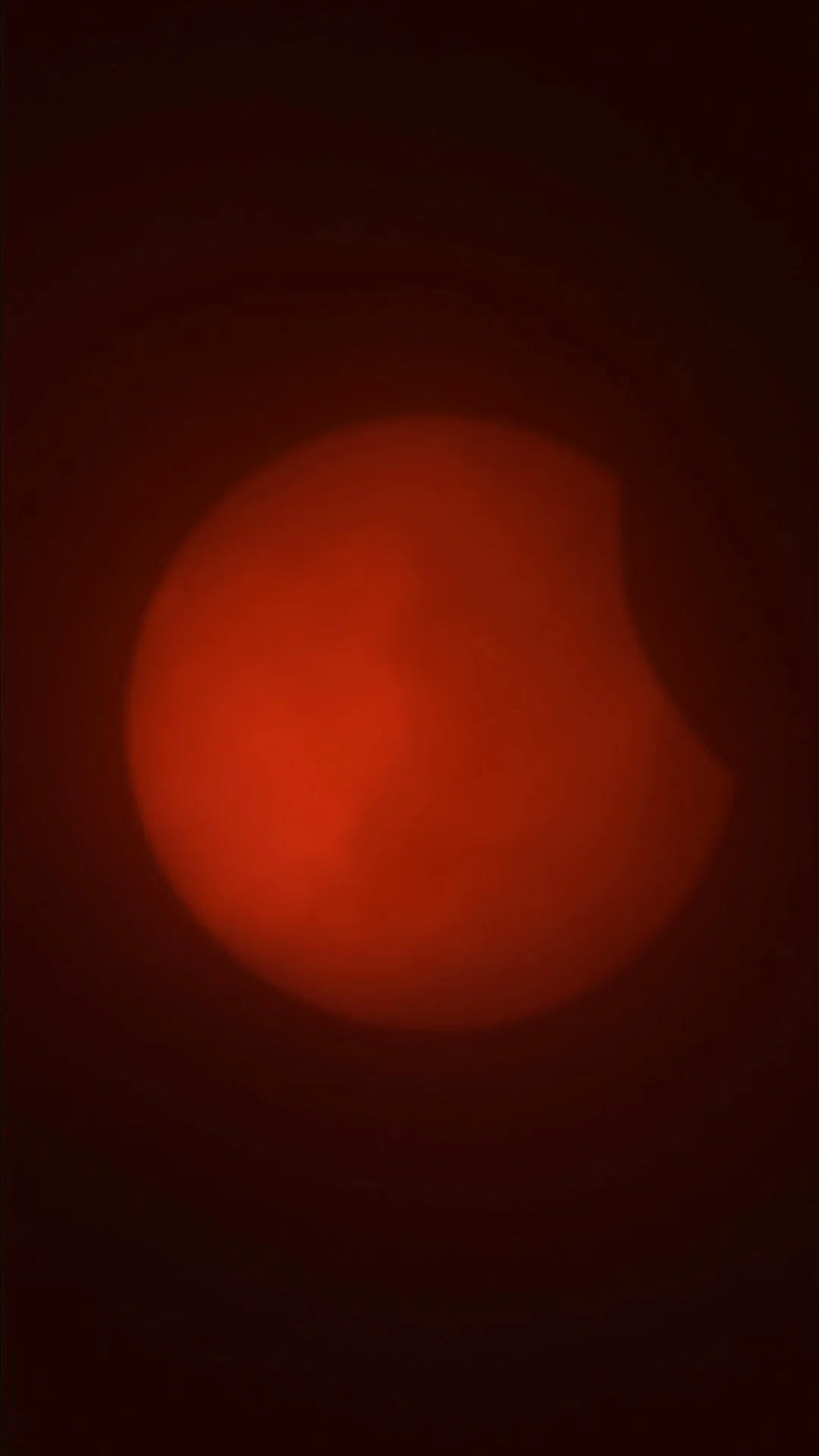 Soft-focus filtered view of the Sun